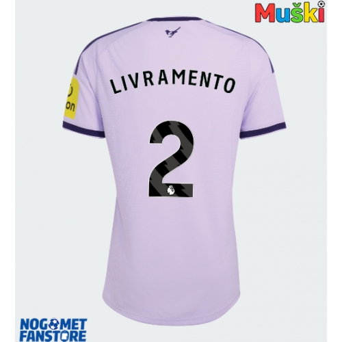 Newcastle United Tino Livramento #2 Rezervni Dres 2026-27 Kratak Rukav